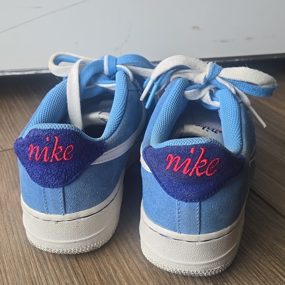 Nike Air Force 1 ‘07 LV8 University Blue Youth Size 6.5 Y - Picture 4 of 11